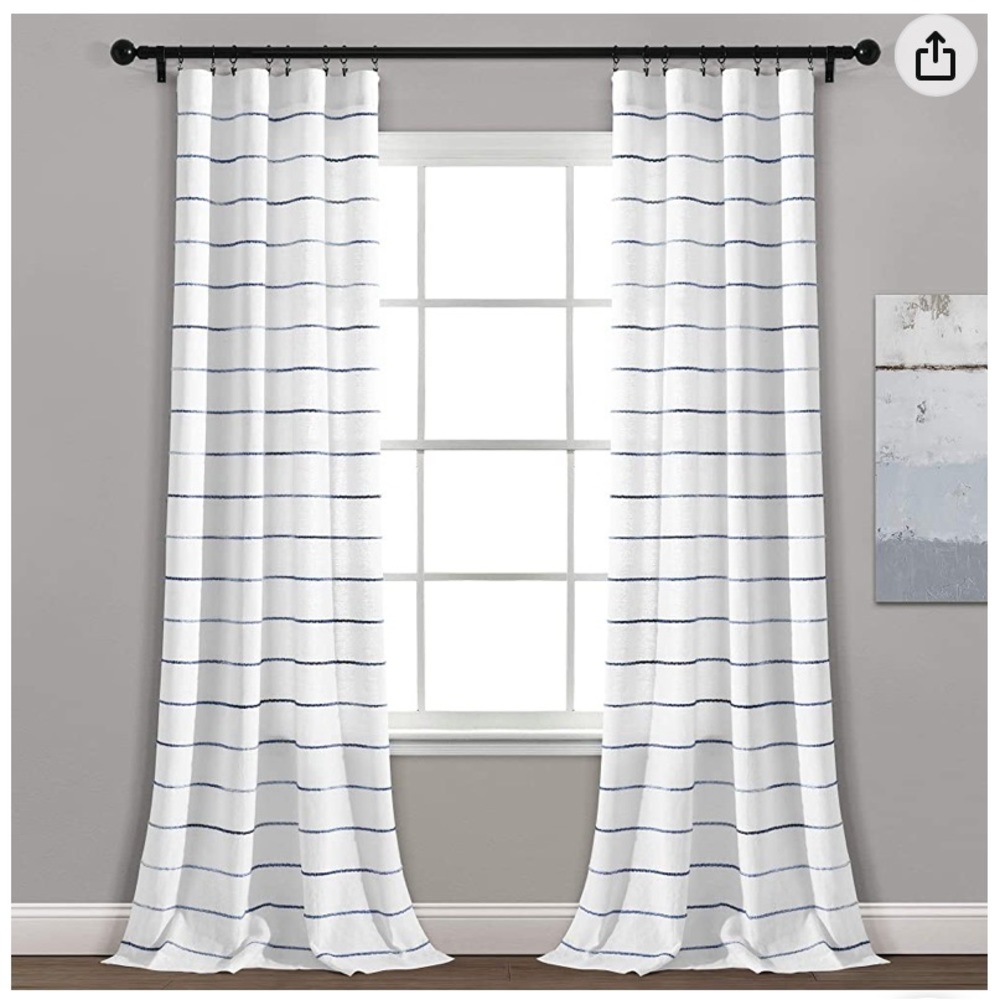 Lush Two Panel curtain set